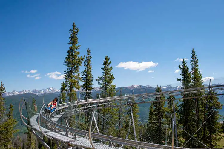 Forest Flyer Mountain Coaster Vail