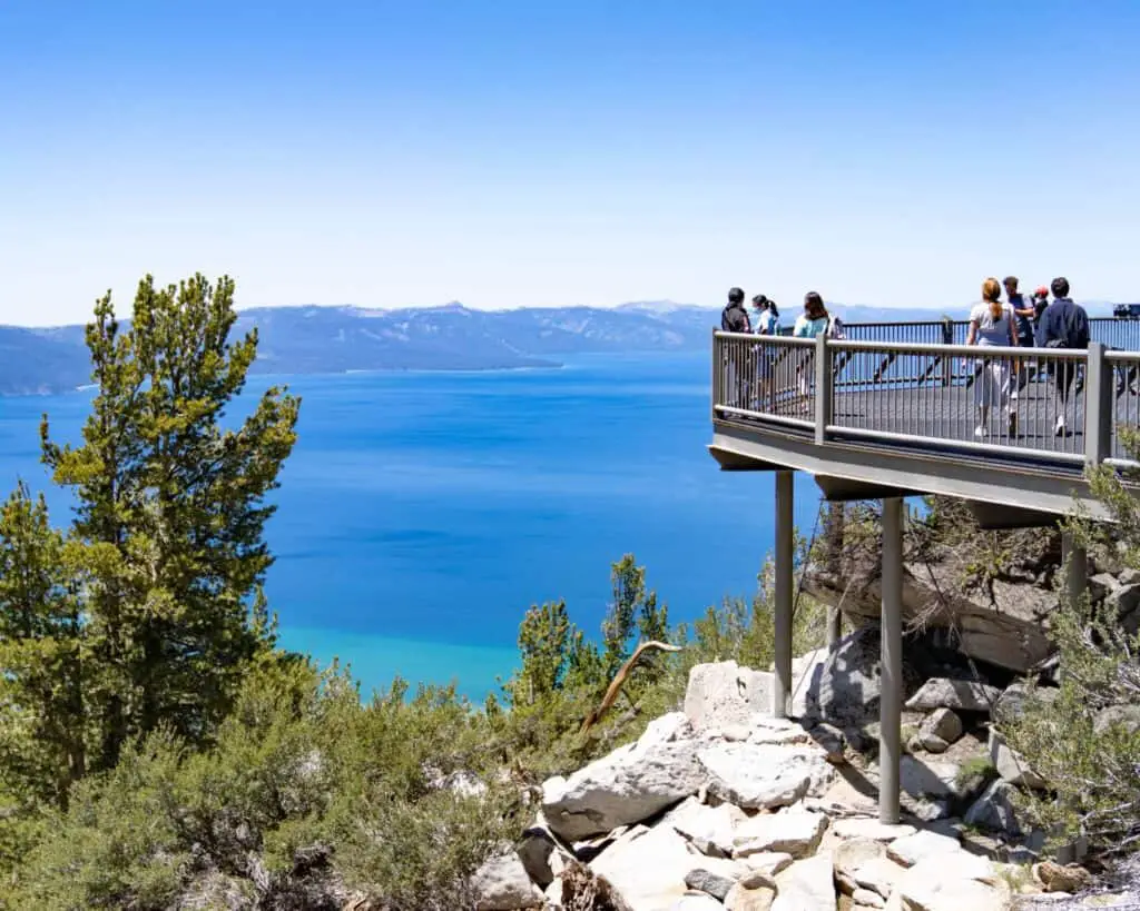 Heavenly Mountain Resort observation deck